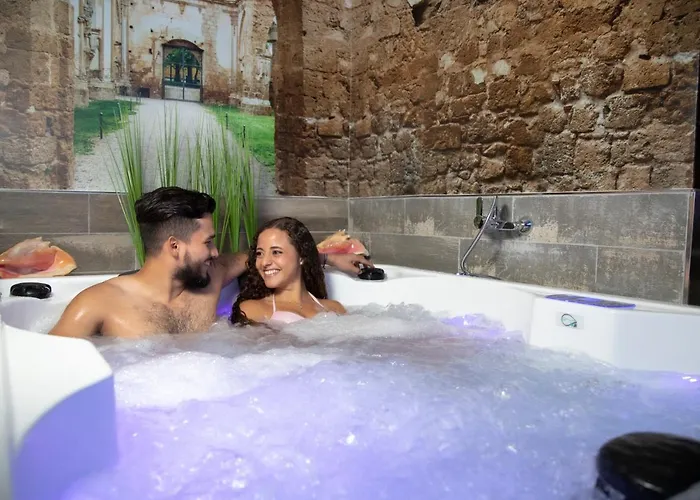 Lägenhet La Veguilla Deluxe Jacuzzi